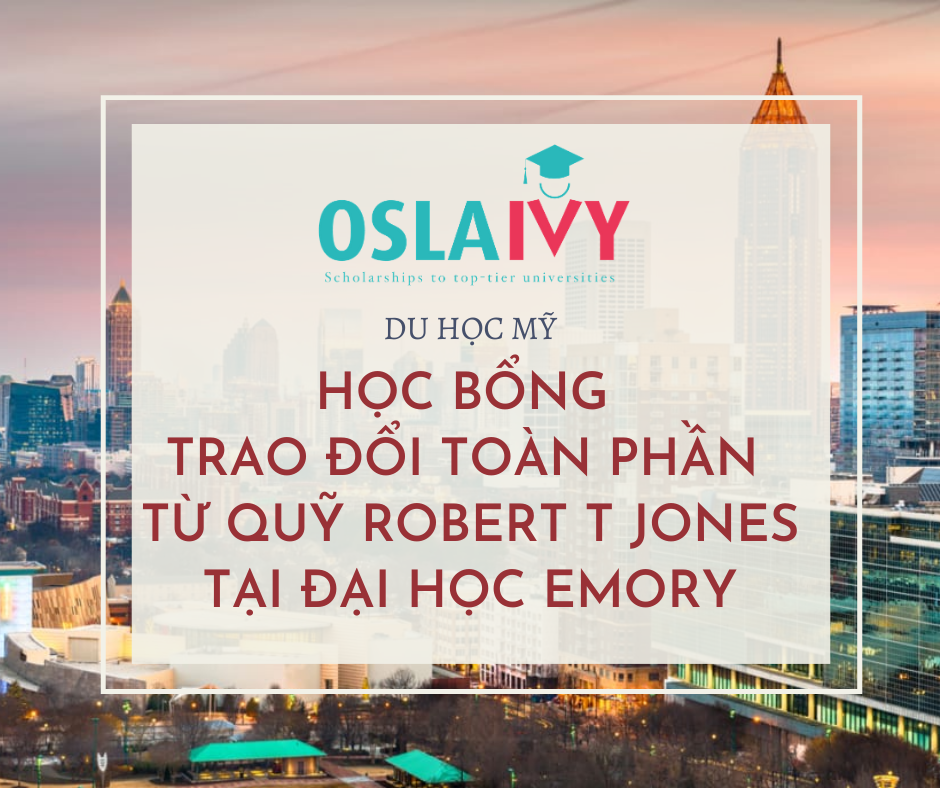 học bổng trao đổi tại mỹ