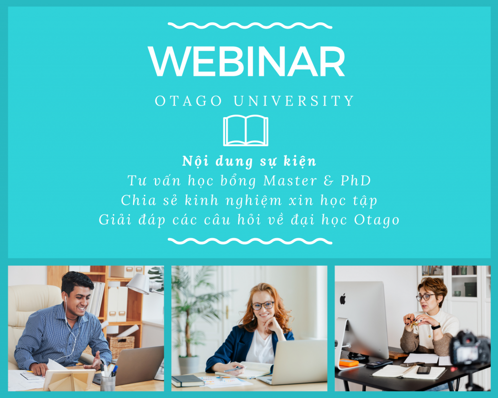 Nội dung sự kiện Webinar hoc bong dai hoc Otago