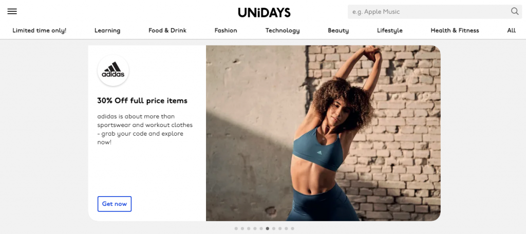 UNiDAYS giúp bạn tận dụng được những ưu đãi đặc biệt