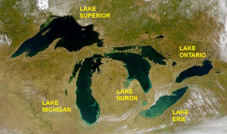 Great Lakes nổi tiếng của đất nước Canada