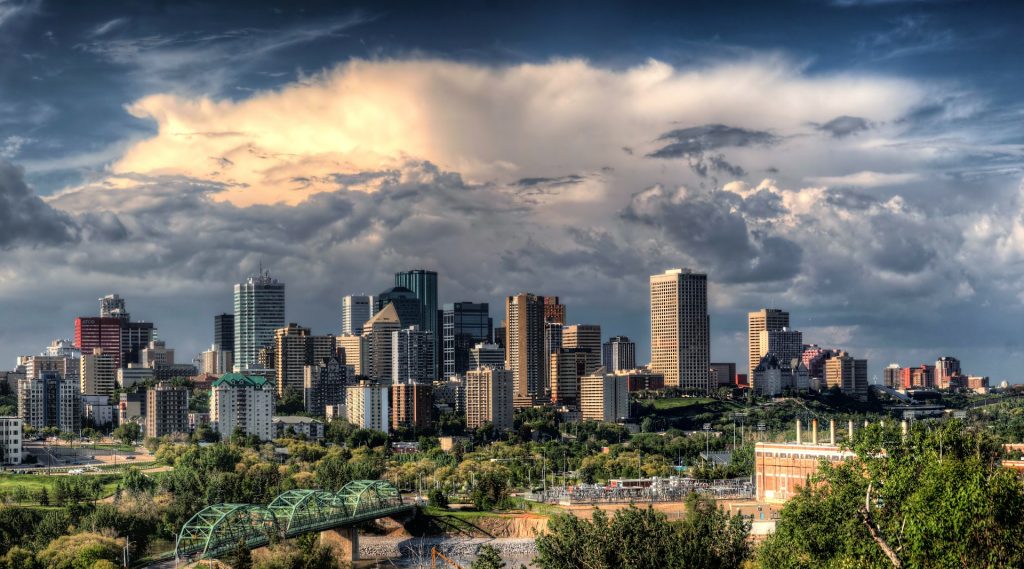 thủ phủ của tỉnh bang Alberta Canada