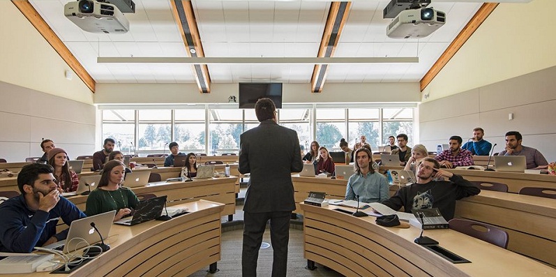 Giảng đường tại đại học Thompson Rivers