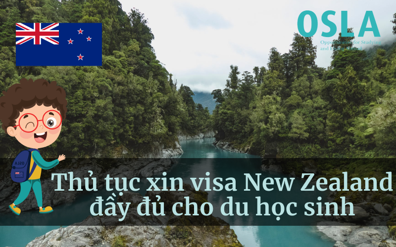 Thủ tục xin visa New Zealand cho du học sinh