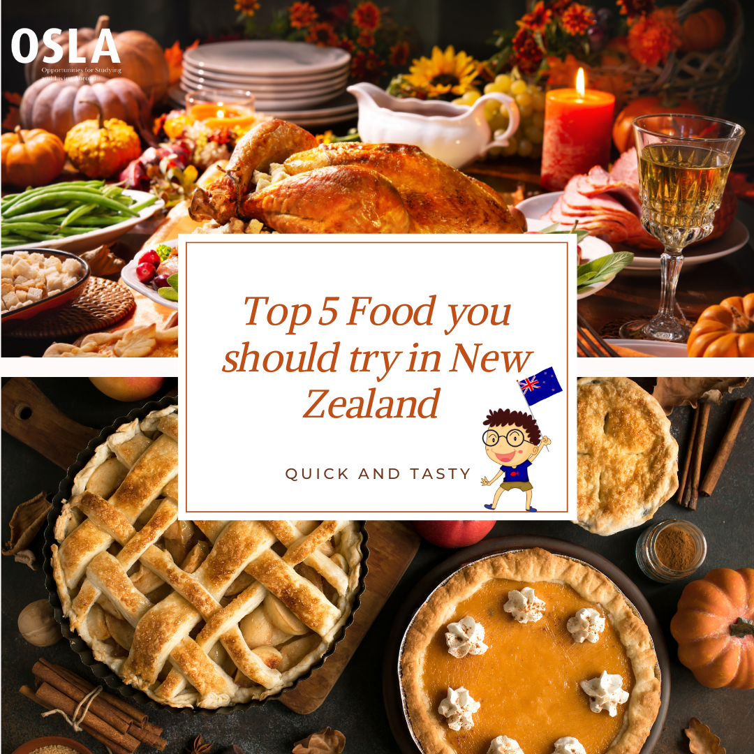 NEW ZEALAND VÀ NHỮNG MÓN ĂN KHÔNG THỂ BỎ QUA